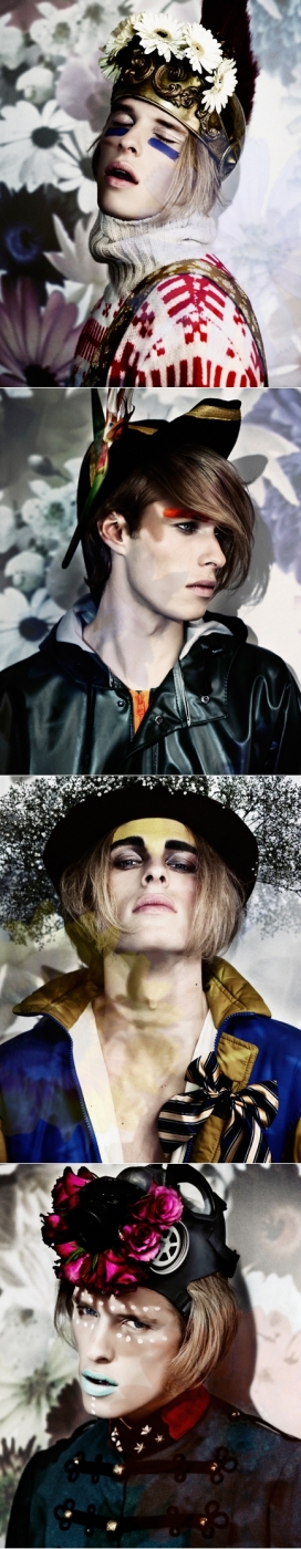 About the boy彩妆男-荷兰阿姆斯特丹Denise Boomkens摄影师作品