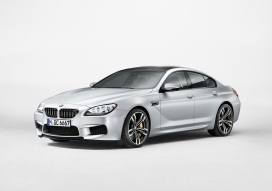 高清晰2013银色BMW宝马M6-花岗岩轿跑车壁纸