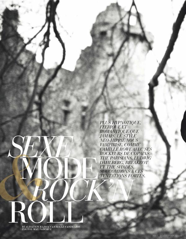 卡米尔・罗-美诱的别致ELLE世界时装之苑法国---酷图编号5