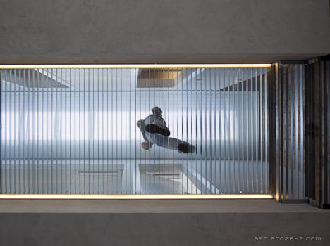 外露砖墙内饰ZBL House房屋建筑-以色列Paritzki & Liani建筑事务所作品---酷图编号1035824