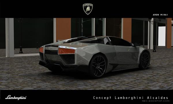 新lamborghini兰博基尼跑车-罗马尼亚布加勒斯特Mihai Aron工业设计师作品---酷图编号6