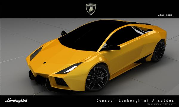 新lamborghini兰博基尼跑车-罗马尼亚布加勒斯特Mihai Aron工业设计师作品---酷图编号2