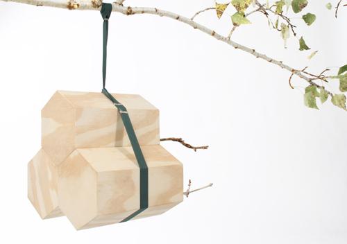 六边形木质鸟巢-Andreu Carulla设计师作品---酷图编号4
