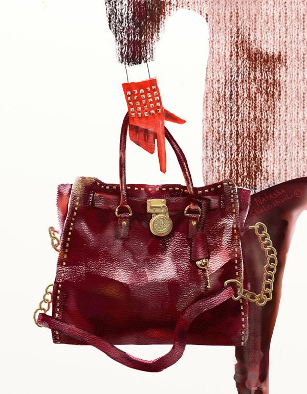 乌克兰辛菲罗波尔Natasha Shaloshvili插画师时装插图作品-Fall---酷图编号1