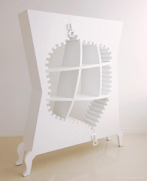 俏皮的拉链家具,纯白颜色,每件都带有古怪的错觉-韩国THE Zoom家居设计师作品---酷图编号3