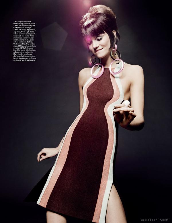 多彩活泼的图案-为W杂志拍摄的人像封面---酷图编号7