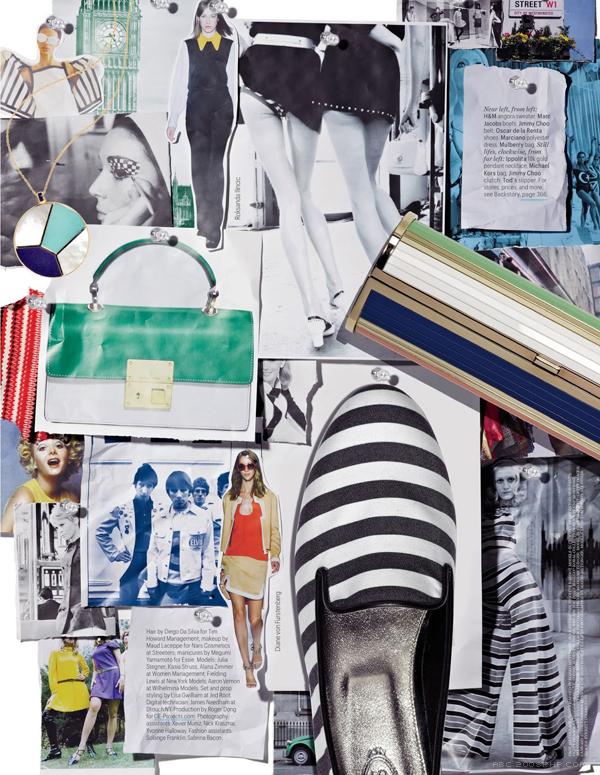 多彩活泼的图案-为W杂志拍摄的人像封面---酷图编号1