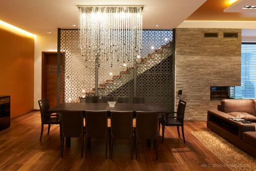 匈牙利带室内游泳池U形别墅建筑-布达佩斯DÉR建筑师作品---酷图编号11