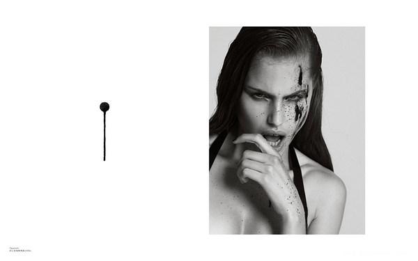 黑色的“蛇蝎”美人-丹麦哥本哈根Henrik Adamsen时尚女摄影师作品---酷图编号3