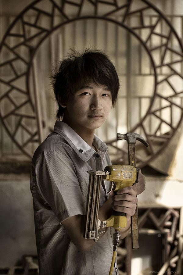 中国人民工纪实人像-比利时布鲁日Kurt Vansteelant纪实人像摄影师作品---酷图编号17