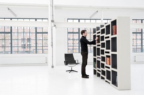 创意图书存储解决方案-Reinier de Jong设计师作品---酷图编号1042086