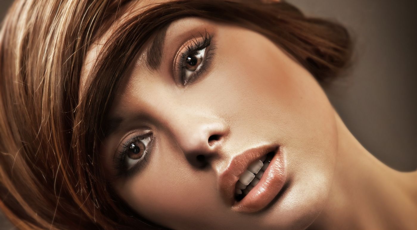 佳人-高清晰美女侧脸人像图片