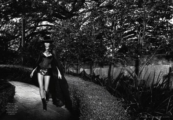 杰西卡戈麦斯-时尚Bazaar芭莎澳大利亚2013年4月---酷图编号4