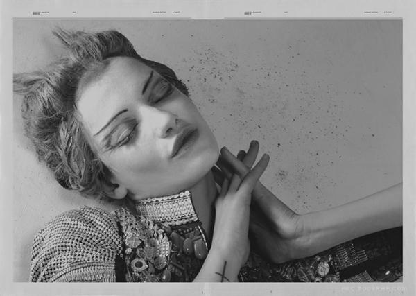 经典黑橙黄NEWWORK杂志第2期封面内页排版设计-美国纽约STUDIO NEWWORK品牌设计机构作品---酷图编号7