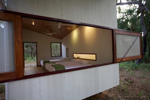 周末度假的好出去-风车豪华露营空间-德国Simon Laws建筑师作品---酷图编号1043240