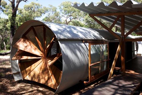 周末度假的好出去-风车豪华露营空间-德国Simon Laws建筑师作品---酷图编号1043248