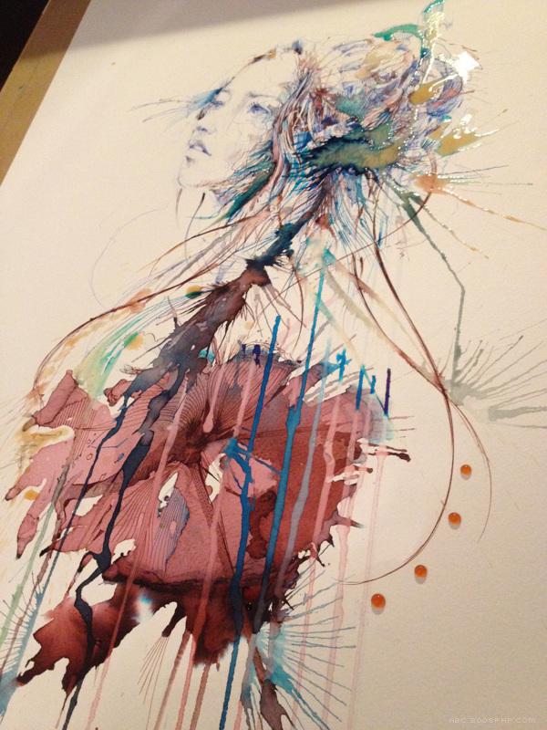 卡恩格里菲思-英国Carne Griffiths插画师作品---酷图编号17