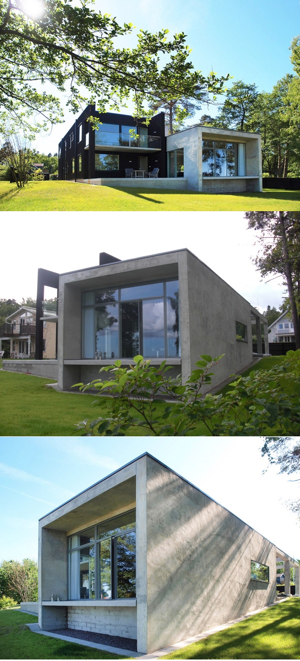 坐落在迷人海滨的Studentsångaren酒店建筑,有一个客厅里与游泳池露台封面大图