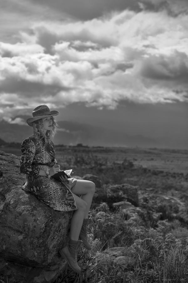 瓦梅纳系列黑白人像纪实-主要反映印度尼西亚的时装---酷图编号7