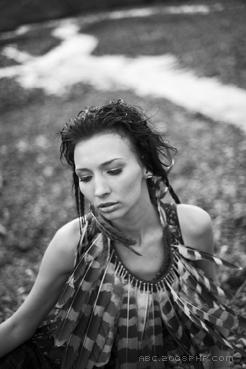 瓦梅纳系列黑白人像纪实-主要反映印度尼西亚的时装---酷图编号5