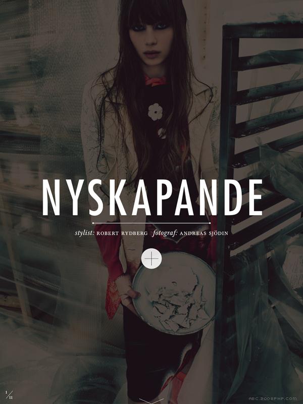 油漆粘土人像之美-ELLE世界时装之苑瑞典---酷图编号1046300