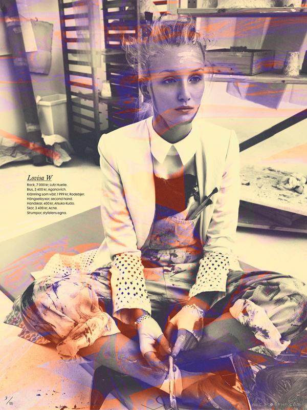 油漆粘土人像之美-ELLE世界时装之苑瑞典---酷图编号1046306