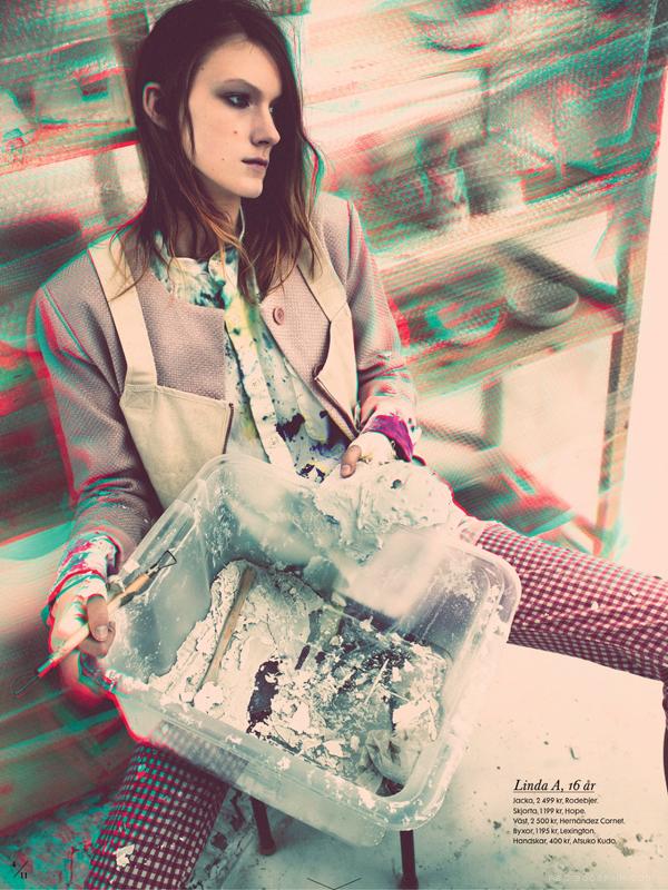 油漆粘土人像之美-ELLE世界时装之苑瑞典---酷图编号1046309