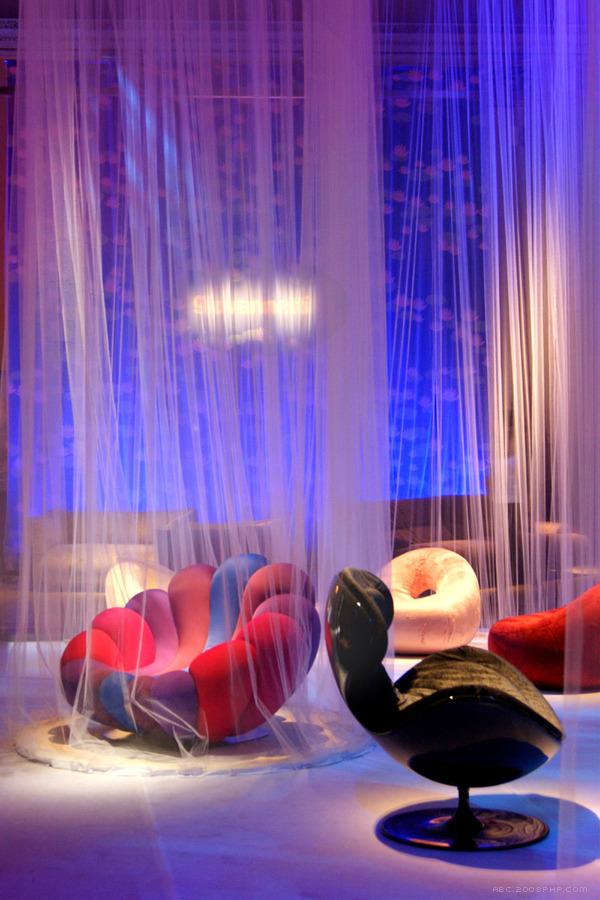 一个五颜六色的Anemone(银莲花)扶手椅---酷图编号3