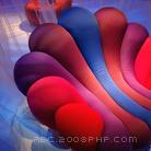 一个五颜六色的Anemone(银莲花)扶手椅---酷图编号1