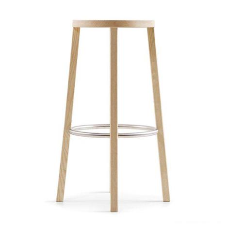 意大利制造商在米兰推出的不锈钢脚踏板可堆叠木凳子-日本工业设计师Naoto Fukasawa深泽直人作品---酷图编号1