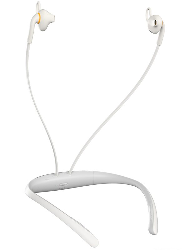 IRIVER ON人体工程学设计的颈带现代科技耳机---酷图编号2