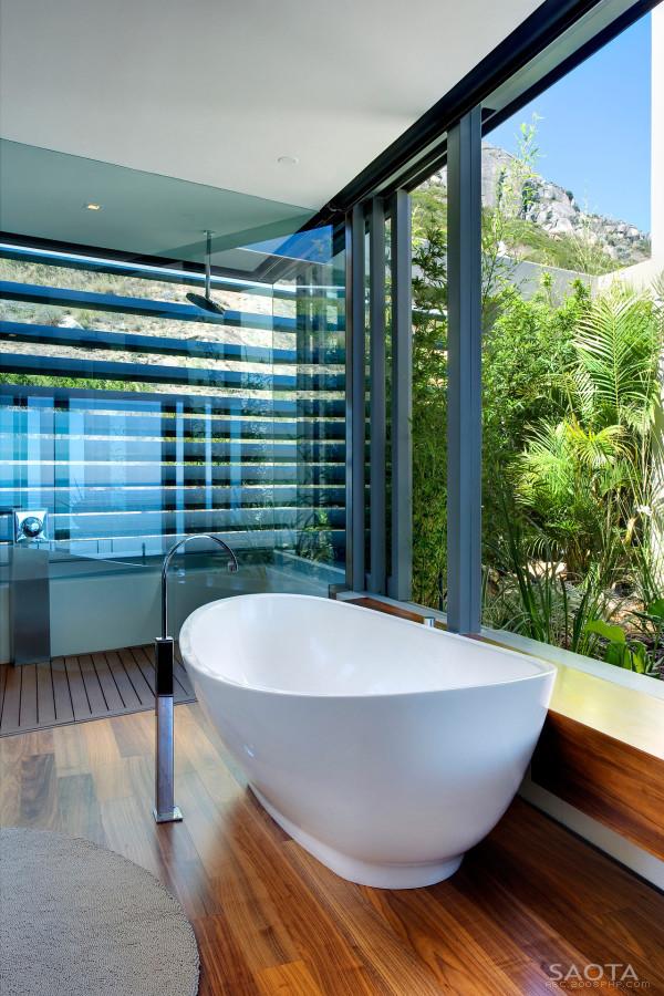 山坡豪华住宅-有四间卧室,位于南非开普敦,是一个年轻的家庭。---酷图编号5