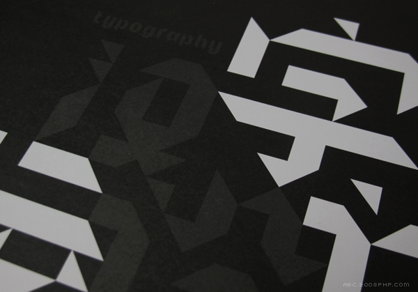 Funger Hei-中国人物和基本英文字母排版设计-灵感来自Helvetica字体海报---酷图编号28