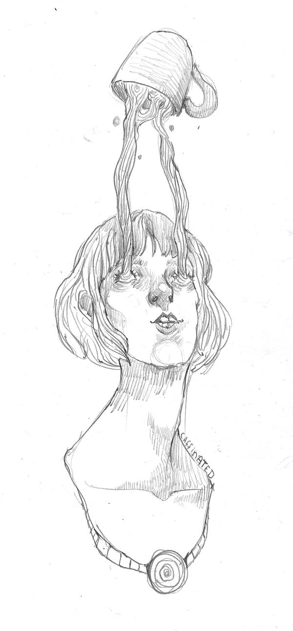 James Fenner插画师近期手绘插画---酷图编号5