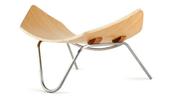 胶合板金属管弯曲的板凳---酷图编号1