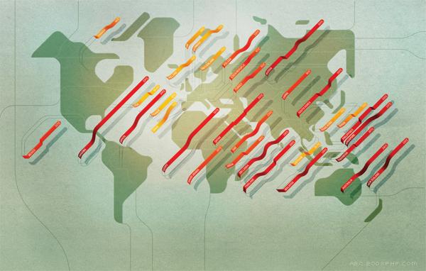 Information Graphics数据信息图像设计---酷图编号5