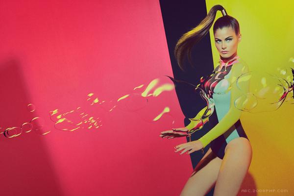 运动沙滩装泡泡糖甜美的色彩---酷图编号4