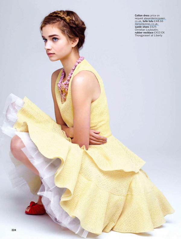 帕梅拉・汉森-英国魅力2013年6月-春季金色头发女孩人像---酷图编号5