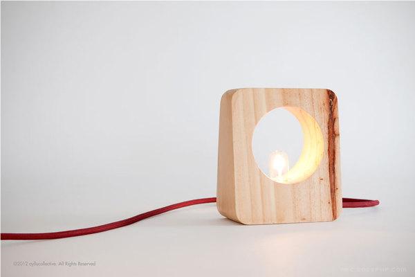 Lamparini手工松木灯-电缆颜色有棕色,酒红色和绿色---酷图编号2