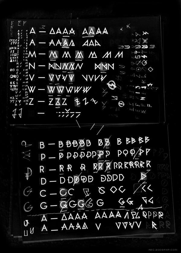 26plus字母字体设计---酷图编号4