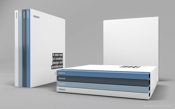 Espace建筑发展行业品牌设计-干净而简约的形式---酷图编号3