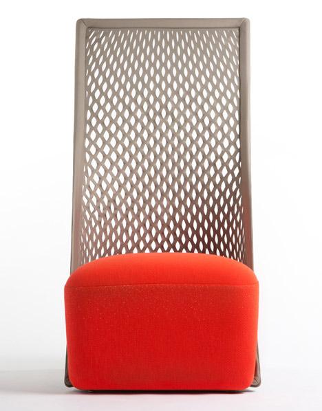 带吊床的摇篮网状休闲椅子-来自意大利家具Moroso品牌---酷图编号2