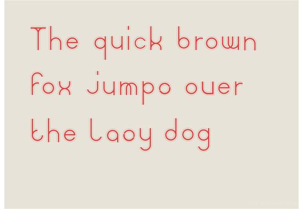 Core-Typeface字体设计---酷图编号8