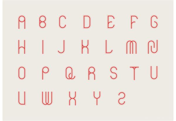 Core-Typeface字体设计---酷图编号6