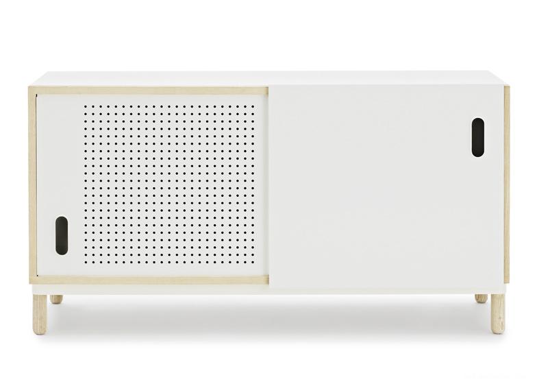 简单的的穿孔门餐具柜子-丹麦Simon Legald设计师作品---酷图编号1056399