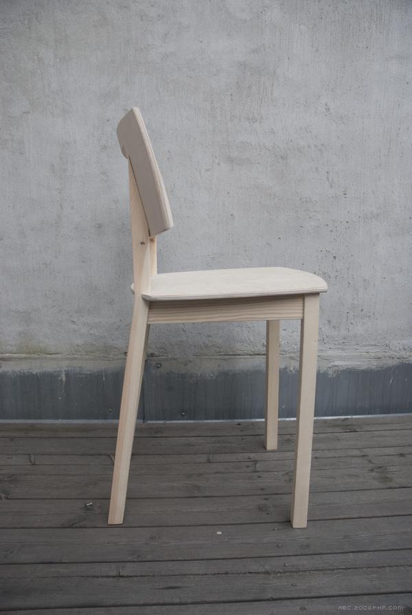 SIKT适合厨房桌子的木质靠背椅---酷图编号1057835