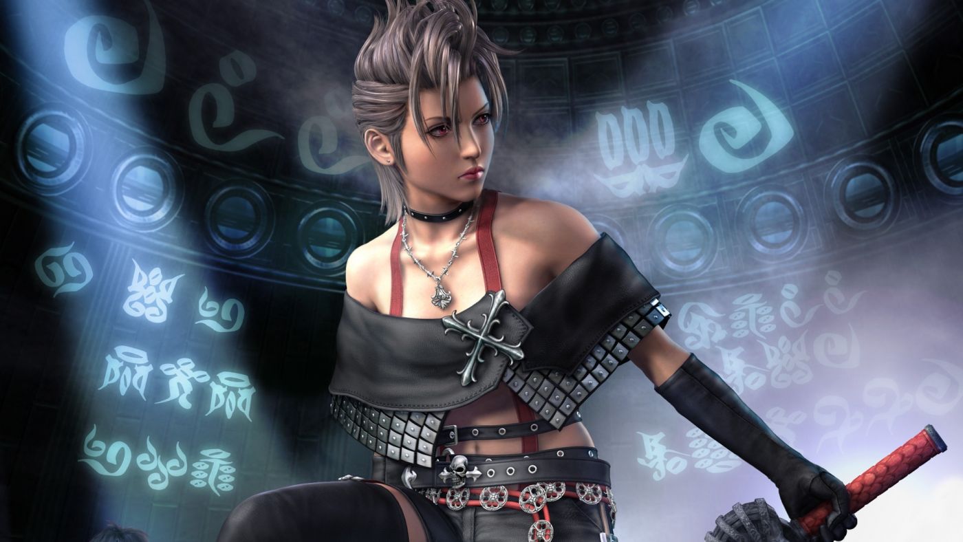 X最终幻想-卡通游戏CG人像图片