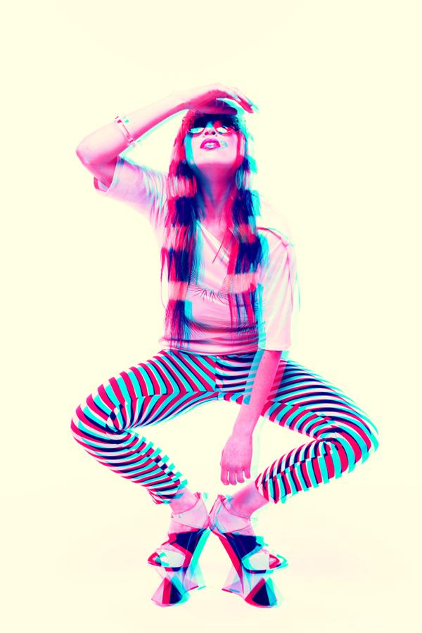 3D光学幻觉时尚人像---酷图编号4