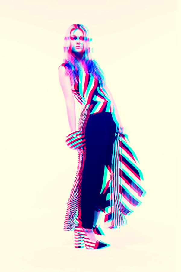 3D光学幻觉时尚人像---酷图编号2