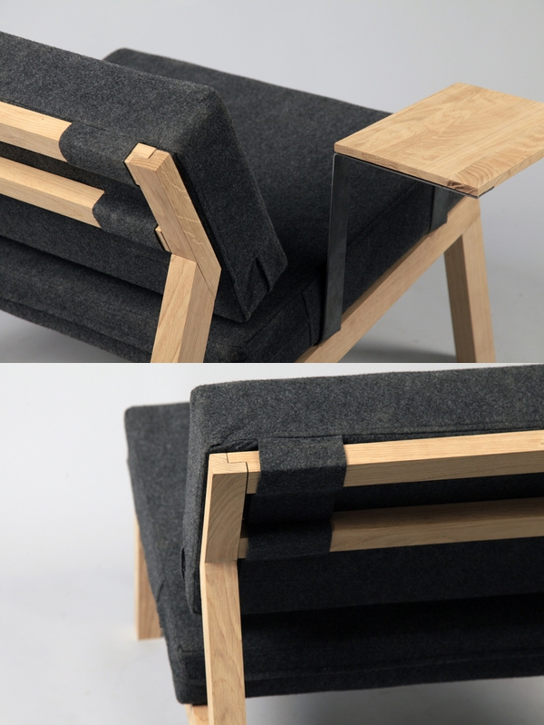 Armchair扶手椅-一个空间小,重量轻,但可以改变位置的扶手椅封面大图